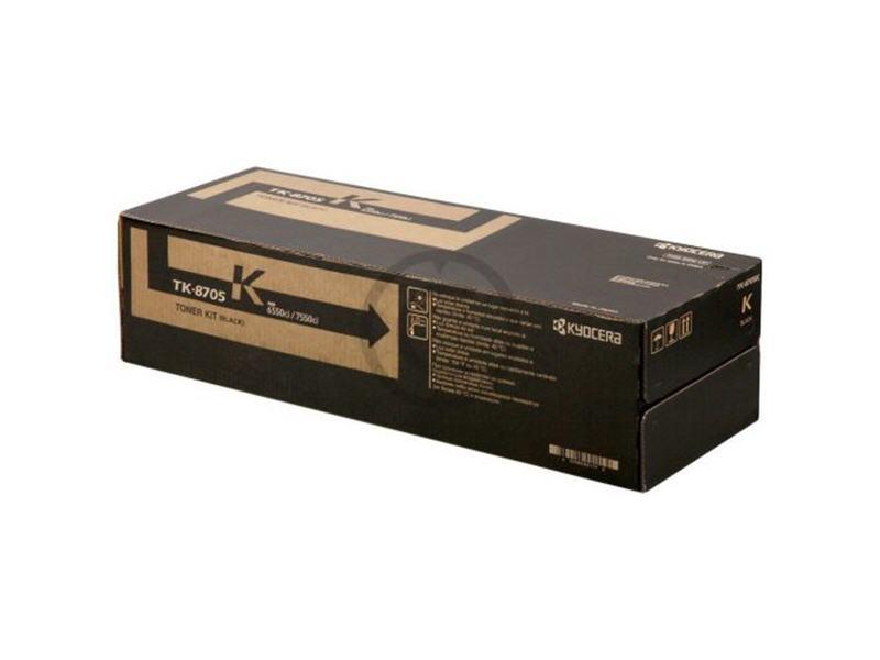 TONER NERO TK-8705K PER TASKALFA 6550CI/7550CI DA 70.000 PAGINE IN FORMATO A4 CON COPERTURA DEL 5 PER CENTO