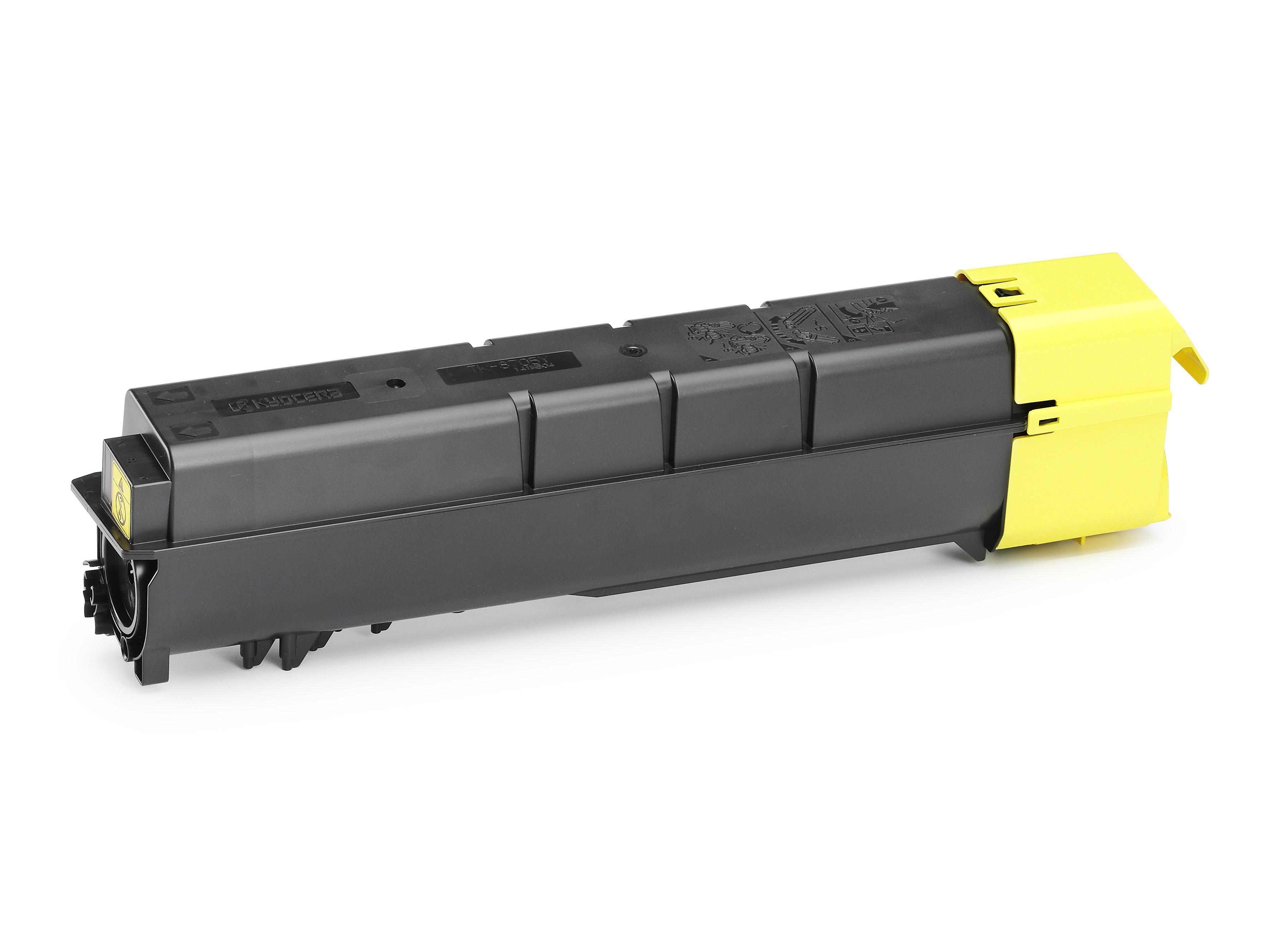 TONER GIALLO TK-8705Y PER TASKALFA 6550CI/7550CI DA 30.000 PAGINE IN FORMATO A4 CON COPERTURA DEL 5 PER CENTO