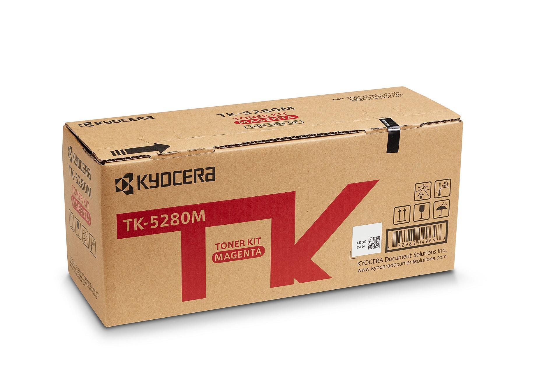 TONER KYOCERA TK-5280M Magenta 11.000PP x M6235cidn M6635cidn P6235cdn