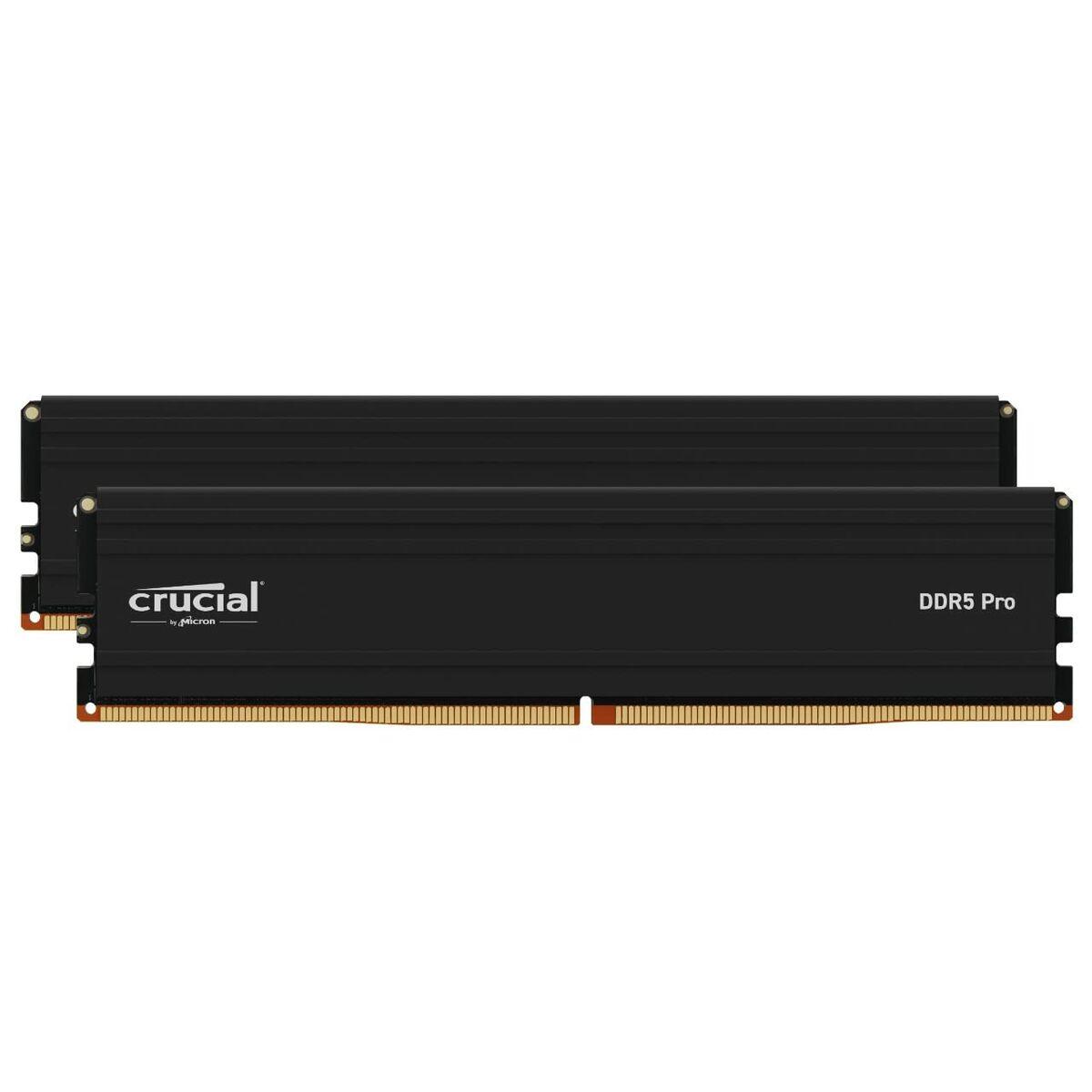 Crucial CP2K32G56C46U5 memoria 64 GB 2 x 32 GB DDR5 5600 MHz (64GB [32GBx2] Crucial Pro DDR5-5600 UDIMM CL46 [16Gbit] Kit)