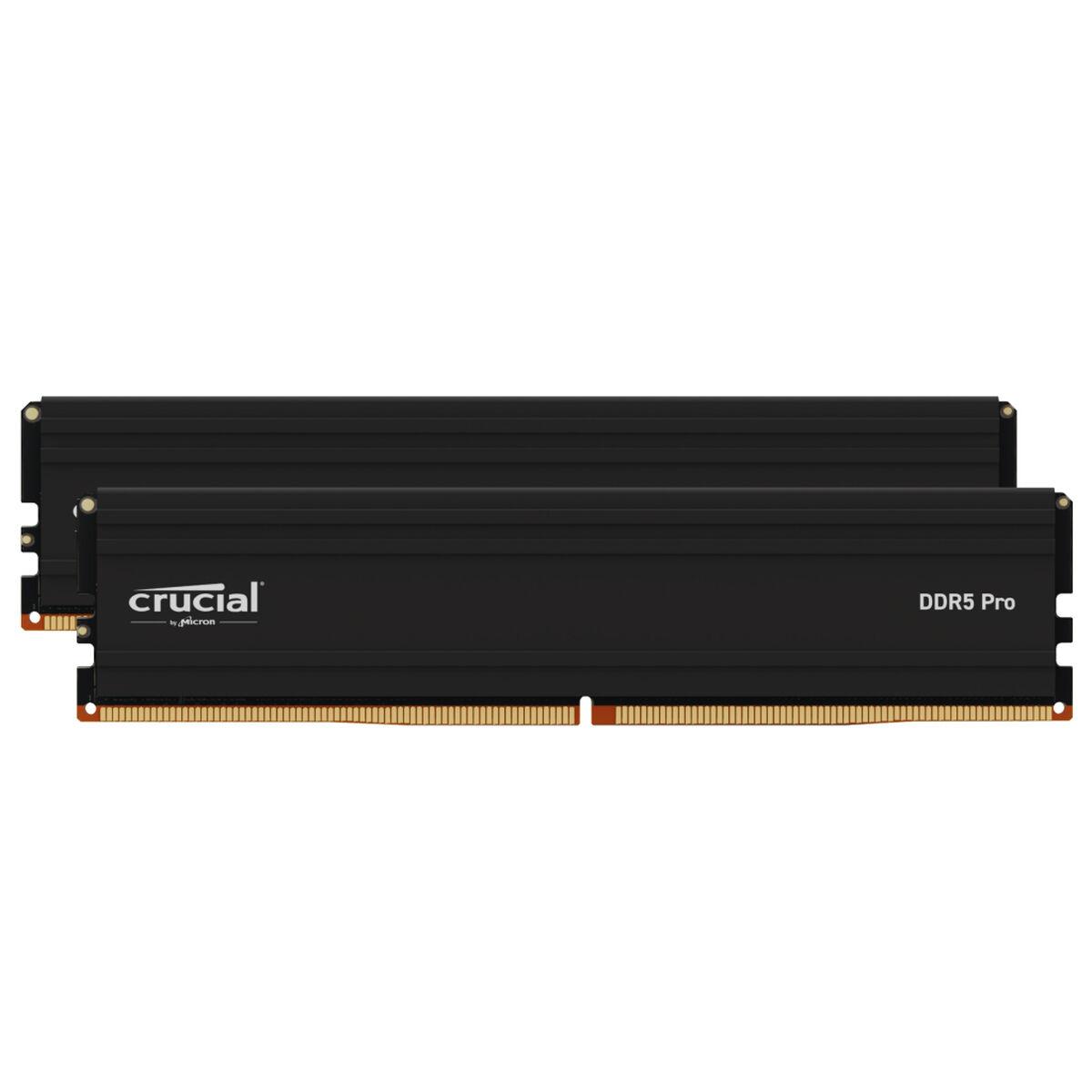 Crucial CP2K24G56C46U5 memoria 48 GB 2 x 24 GB DDR5 5600 MHz (48GB [24GBx2] Crucial Pro DDR5-5600 UDIMM CL46 [24Gbit] Kit)