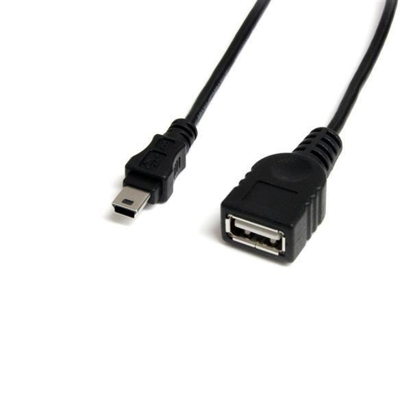 StarTech.com Cavo Mini USB 2.0 30 cm - USB A a Mini B F/M