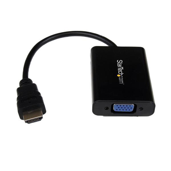 Adattatore convertitore video HDMI a VGA con Micro USB e audio per PC desktop/laptop/ultrabook - 1920x1200