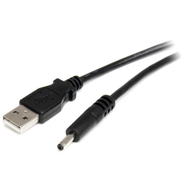 StarTech.com Cavo di alimentazione USB a spina 55mm - Connettore barrel Jack di tipo H - 5V DC - 2m