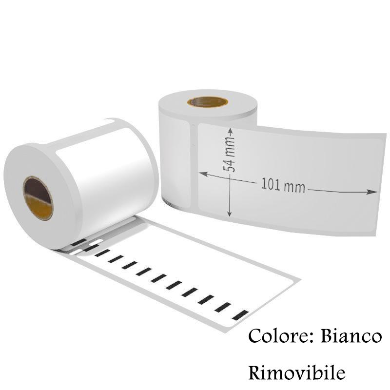 Etichette adesive rimovibile per DYMO DM-99014 S0722430 101mm*54mm 220pz