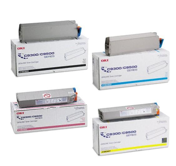 Toner per Oki C9300 41963608 nero 15000pag.