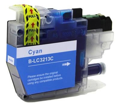 Cartuccia compatibile per Brother LC-3213 ciano 400pag.