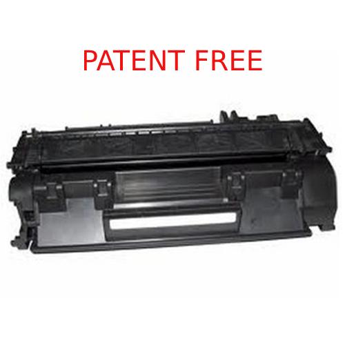 PATENT FREE Toner comp. universale per HP CE505A CF280A Canon 719A nero 2700pag.