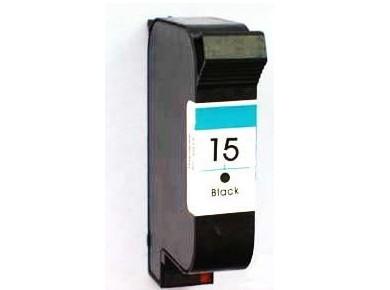 C6615DE Cartuccia rigenerata per HP 15 nero 500pag..