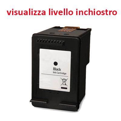 CC641EE Cartuccia rigenerata per HP 300XL nero alta capacita' visualizza livello inchiostro