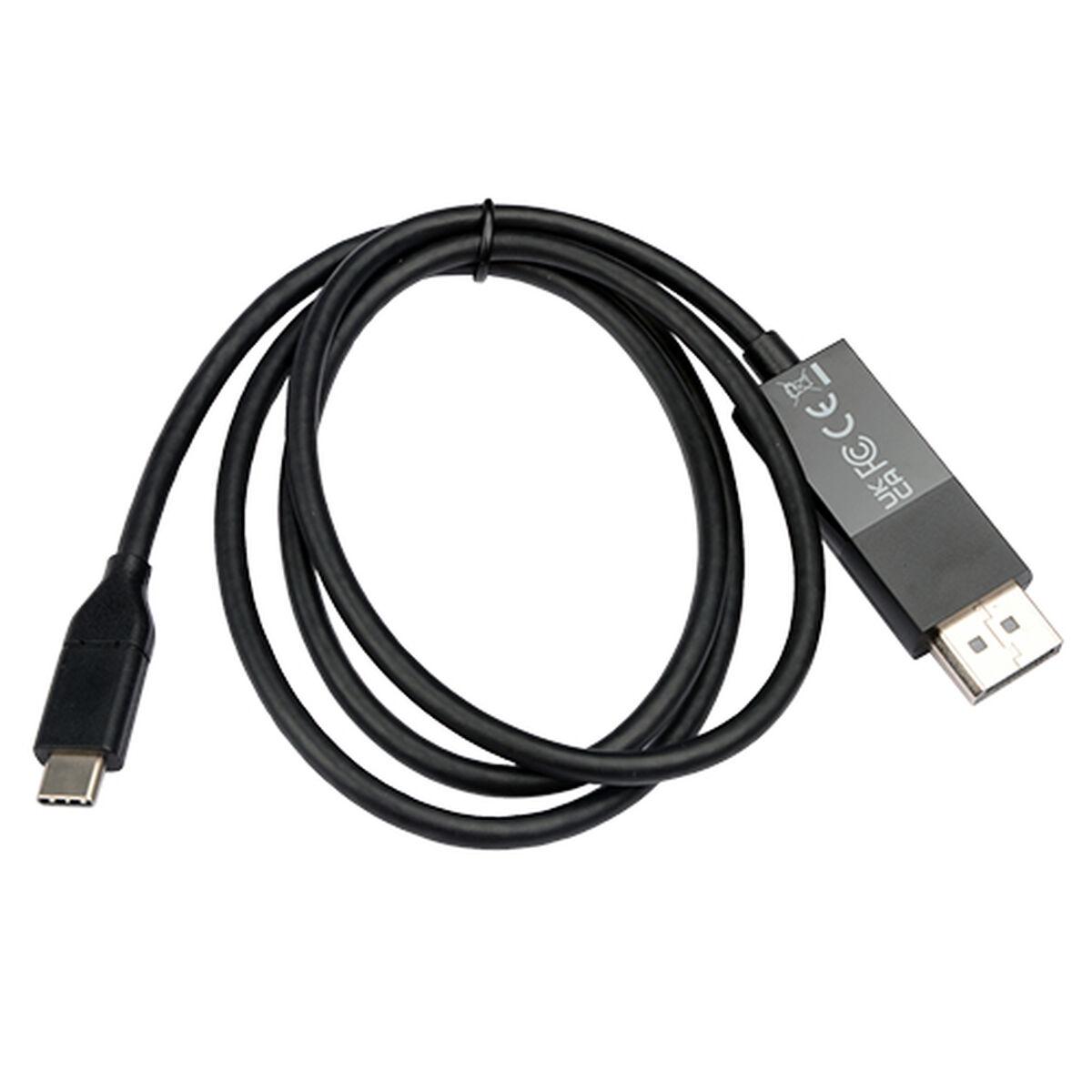 ADATTATORE USB-C M DP M NERO