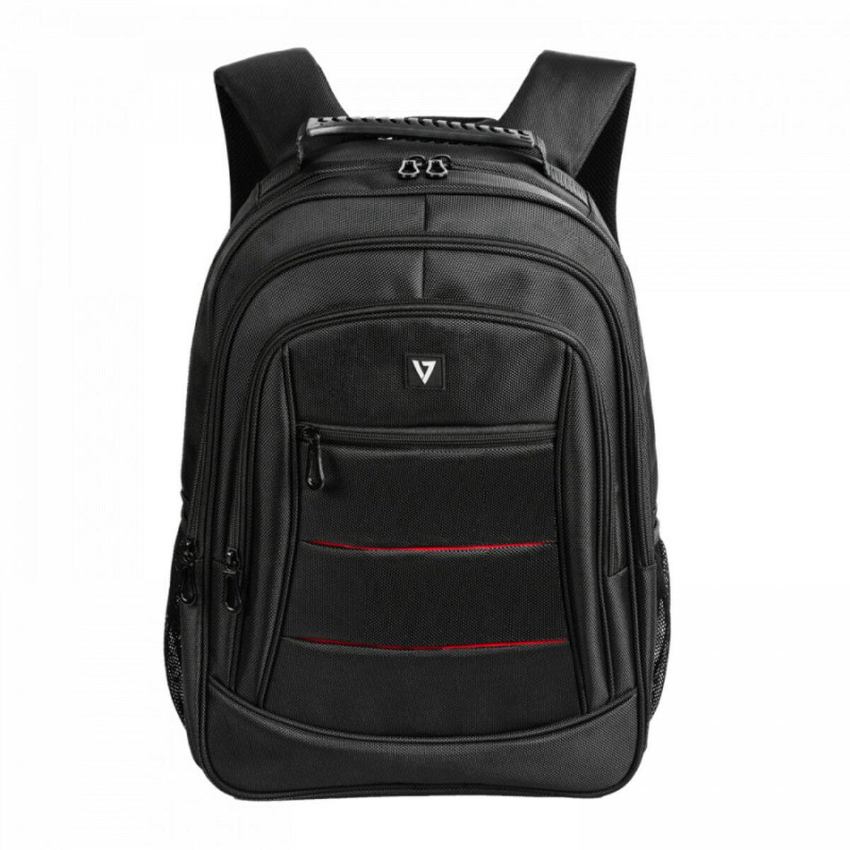 V7 CBPX16-BLK borsa per laptop 40,6 cm [16] Zaino Nero (15.6IN BACKPACK FULLY PADDED - LAPTOP BACKPACK)