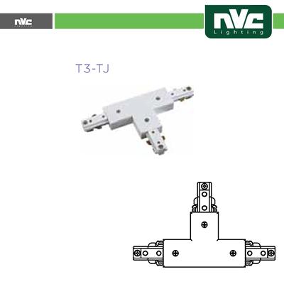 Connettore Forma T Binario Monofase - Colore Bianco
