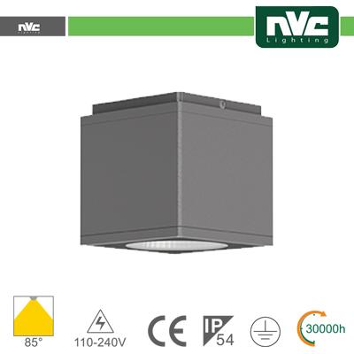 Downlight Cubo LED IP54 da soffitto - 8W 640lm 3000k 30