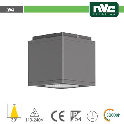 Downlight Cubo LED IP54 da soffitto - 12W 960lm 3000k 85