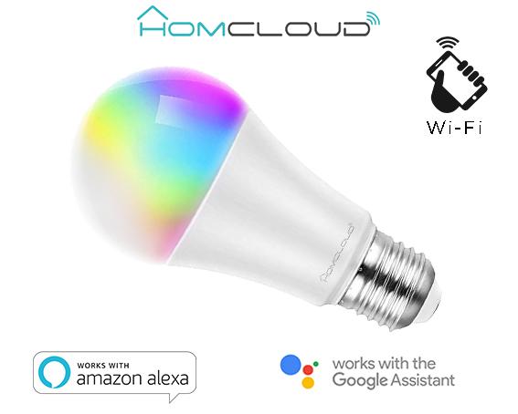 Lampadina Wi-FI RGB Bianco CCT E27 dimmerabile