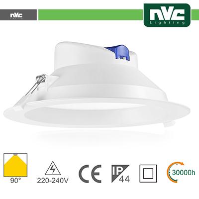 Downlight LED IP44 17W 3000K 1550LM 90 FORO145-155mm