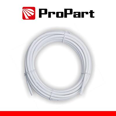 Rotolo cavo elettrico tripolare 25m H05VV-F3G 1.5mm bianco