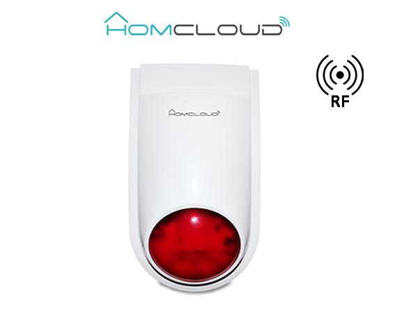 HOMCLOUD SIRENA LUMINOSA OUTDOOR A RADIO FREQUENZA WL-RFSLS