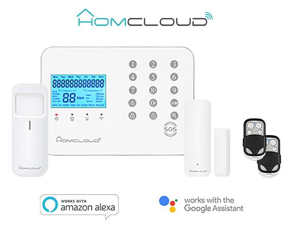 Kit Antifurto wireless 10P Homcloud Wi-Fi GSM PRO