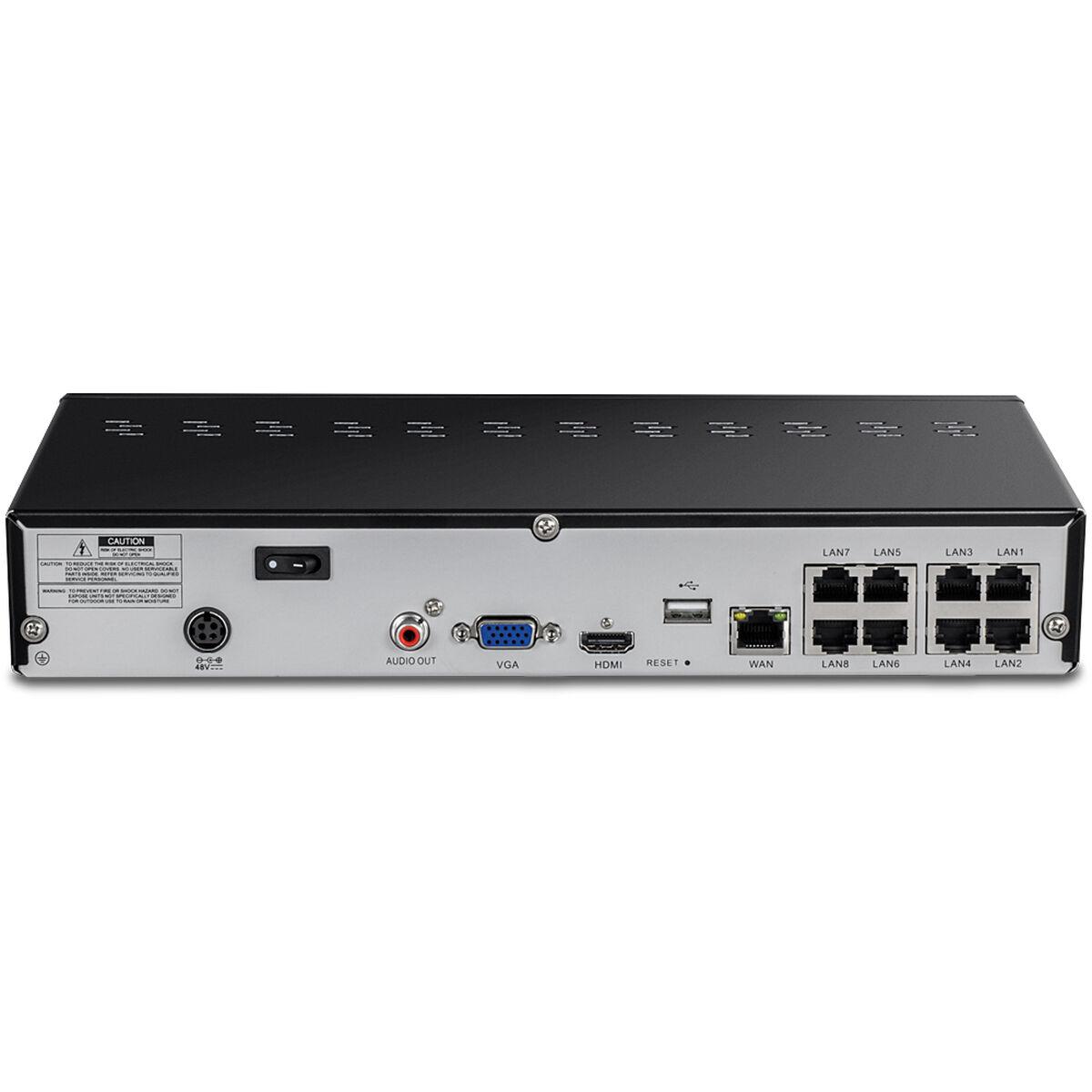 8 CHANNEL 4K UHD POE+ NVR - 8 CHANNEL 4K UHD POE+ NVR