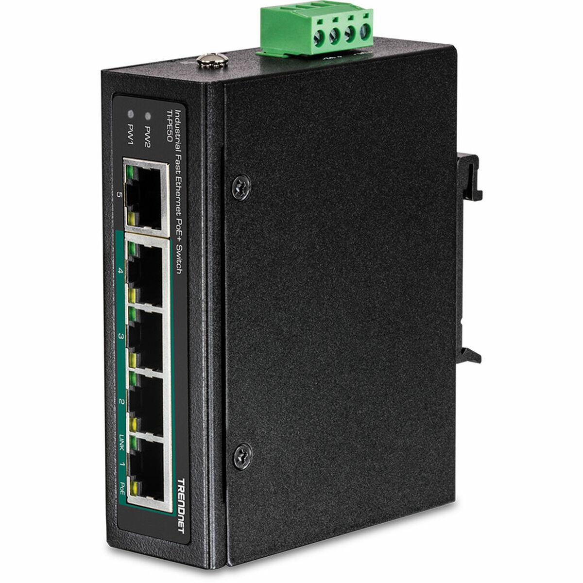 5-PORT IND.FAST ETH POE+ SWITCH