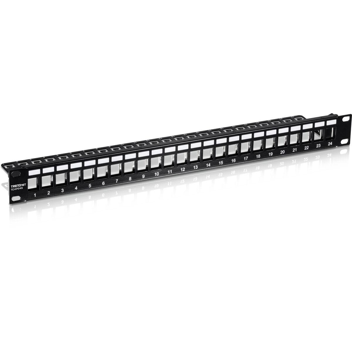 Trendnet TC-KP24S pezzo di pannello 1U (TRENDnet TC-KP24S 24-Port Blank Keystone 1U Patch Panel [2Years warranty])