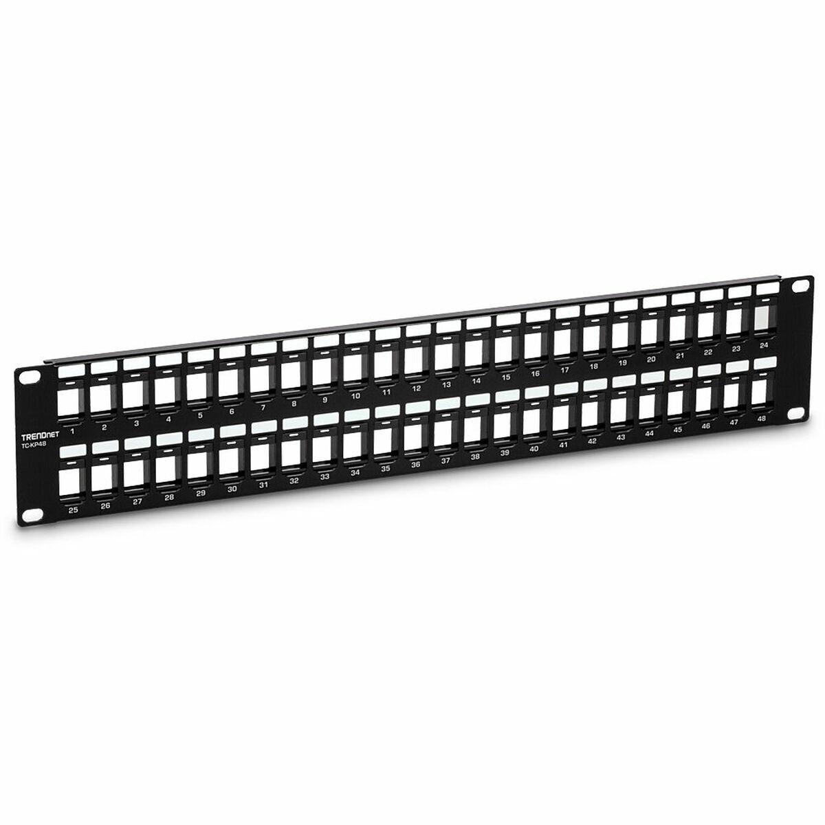 Trendnet TC-KP48 pezzo di pannello 2U (TRENDnet TC-KP48 48-Port Blank Keystone Patch Panel [2Years warranty])