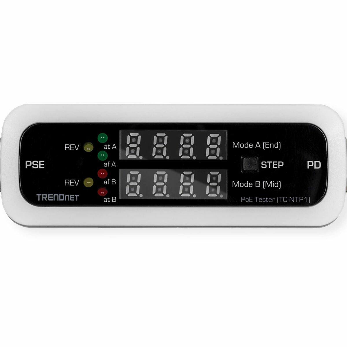 Trendnet TC-NTP1 analizzatore network Nero (TRENDnet TC-NTP1 Inline PoE Tester [2Years warranty])