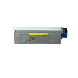 TONER COMPATIBILE OKI 43872305 GIALLO PER C5650 C5750 - 2.000 PAGINE