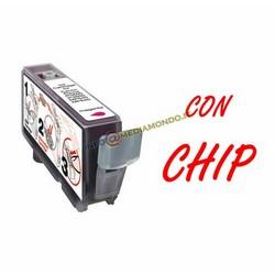 Canon CLI-521M magenta - Cartuccia Compatibile CON CHIP