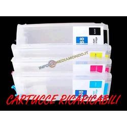 KIT 4 CARTUCCE RICARICABILI PER HP 940 XL CON CHIP AUTORESETTANTE