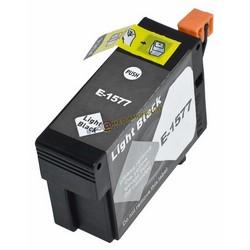 CARTUCCIA COMPATIBILE PER EPSON T1577 - LIGHT NERO - INCHIOSTRO PIGMENTATO