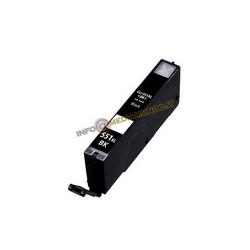 CARTUCCIA COMPATIBILE CON CHIP PER CANON CLI-551Bk XL - 6443B001 - NERO 15ml