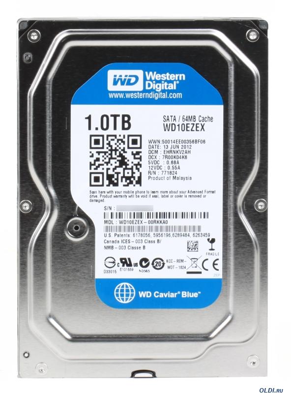 HD 1TB 35" WD SERIE BLUE X PC