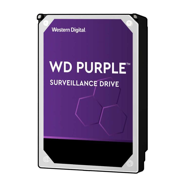 Hard Disk Western Digital 35" capacit 2 TB - SATA 6Gb/s - 5400 Rpm - 64 MB Cache - Serie Purple Surveillance