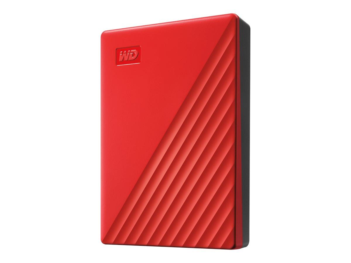 WESTERN DIGITAL HARD DISK ESTERNO 25" MY PASSPORT 4TB RED USB 3.0 WDBPKJ0040BRD-WESN