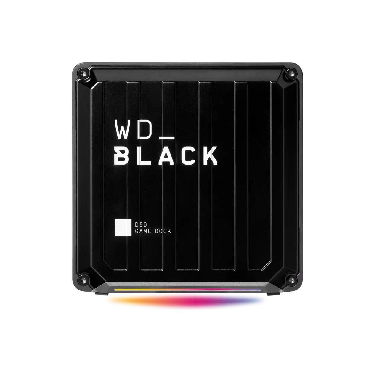 Western Digital D50 Cablato Thunderbolt 3 Nero (WD_BLACK D50 GAME DOCK SSD 1TB B - Picture 1 of 1