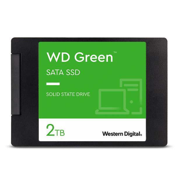 WD Green WDS200T2G0A-00CMW0 - SSD - 2 TB - internal - 2.5 - SATA 6Gb/s