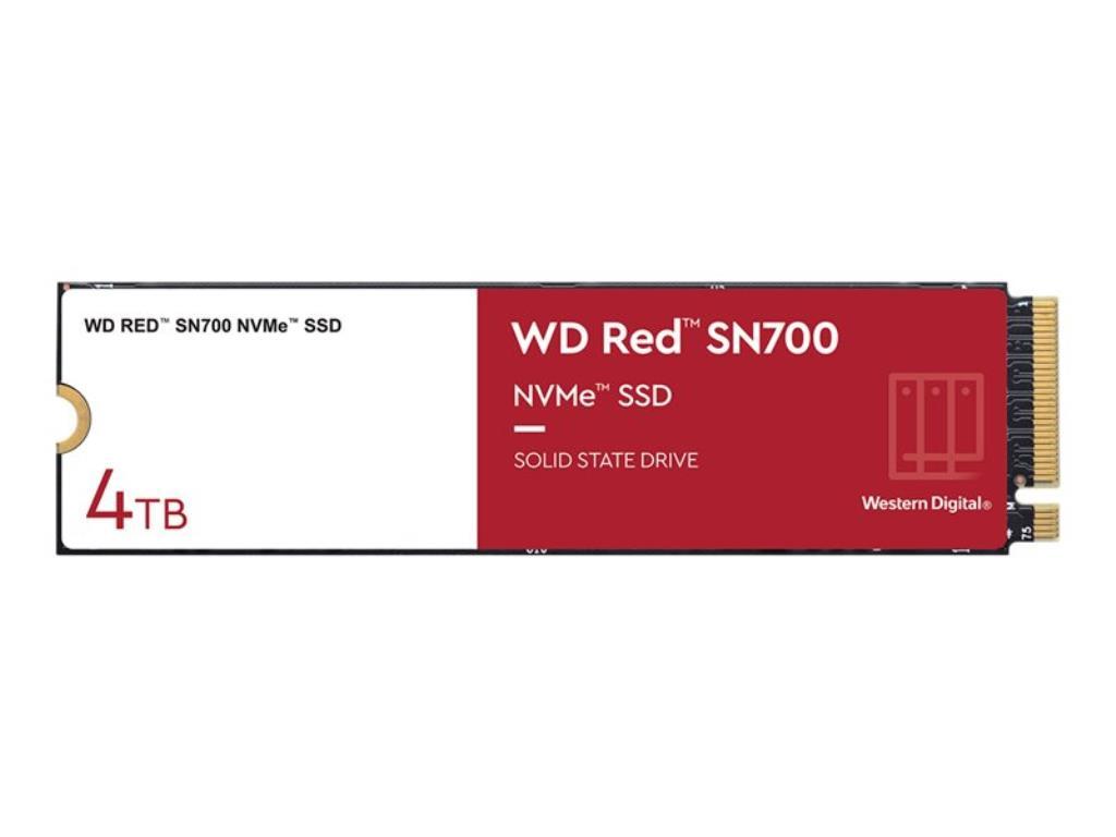 SSD WD Red SN700 - M.2 2280 4TB - PCIe 3.0 x4 NVMe - 0.7 DWPD