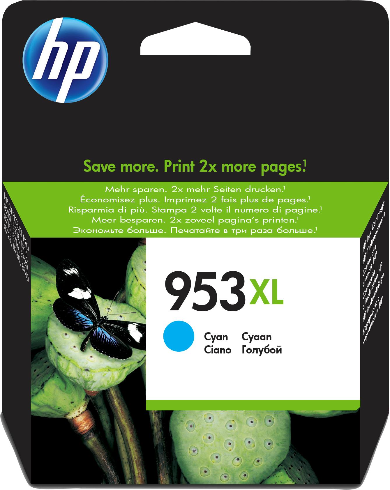 HP 953 XL Ink Cartridge Cyan