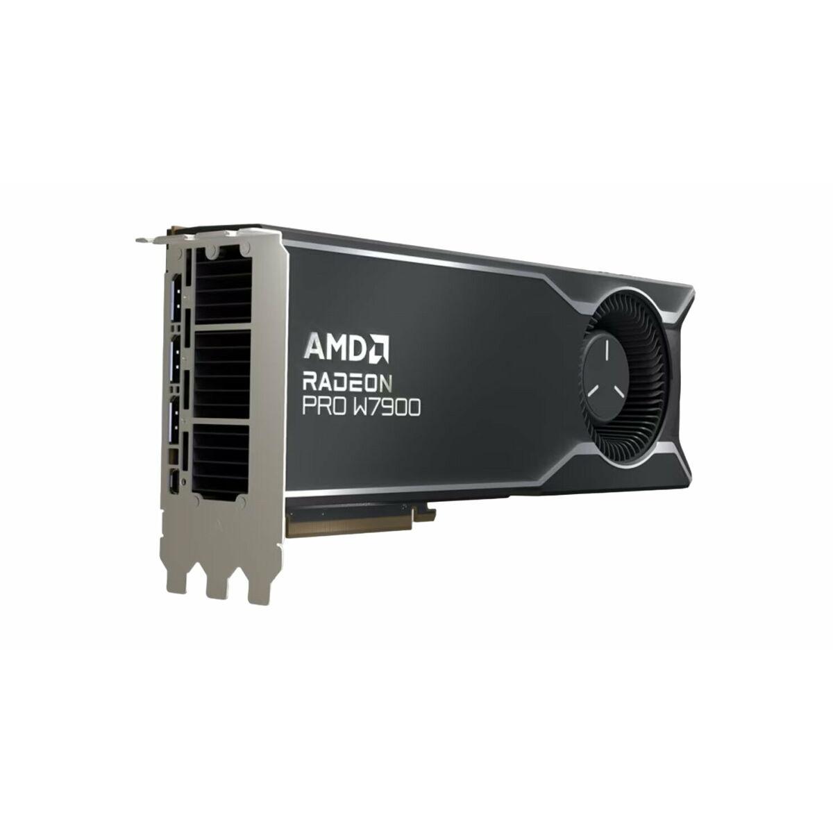 AMD Radeon PRO W7900 48 GB GDDR6 (RADEON PRO W7900 48GB RETAIL - PCIE 4.0 3 DP 2 M-DP 48GB GDDR6)