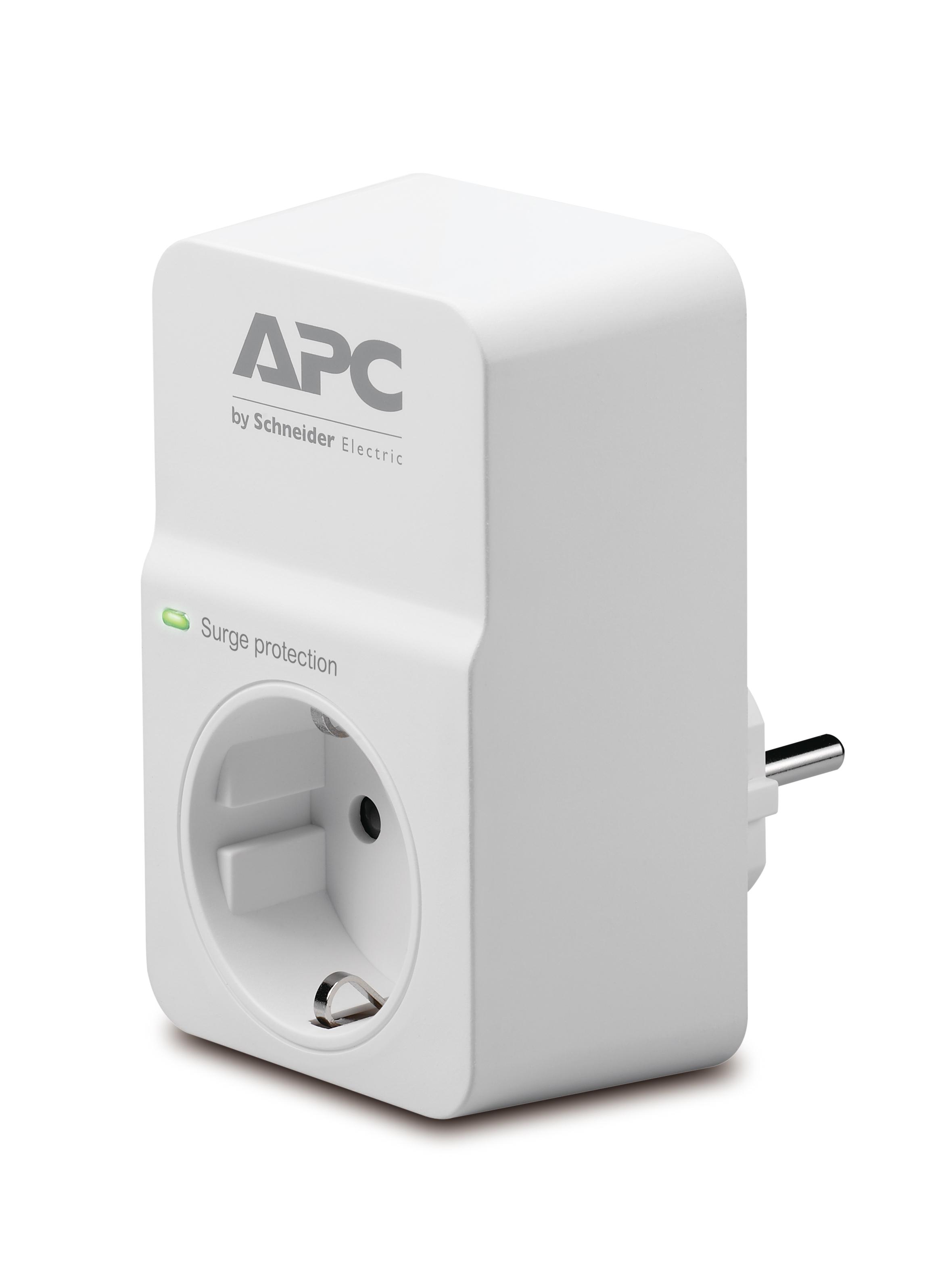 APC SurgeArrest Bianco 1 presa[e] AC 230 V (APC ESSENTIAL SURGEARREST - 1 OUTLET 230V GERMANY)