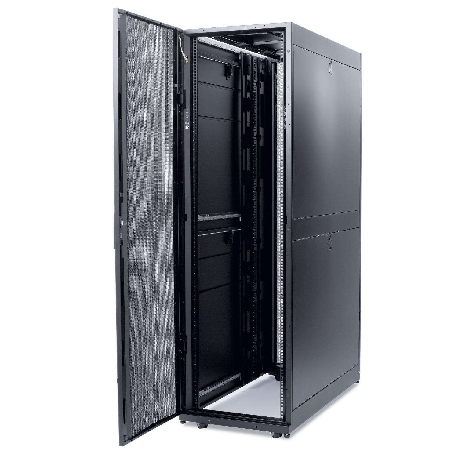 APC NetShelter SX 42U Rack indipendenti Nero (APC NetShelter SX Deep Enclosure with Sides - Rack cabinet - black - 42U - 19)