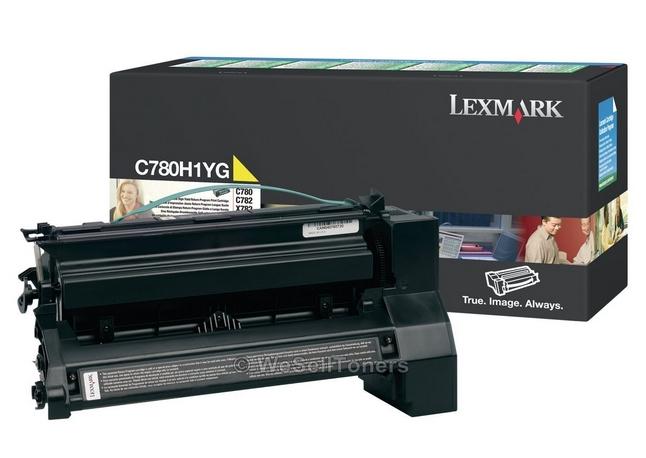 LEXMARK PB-printcartridge yellow C782n