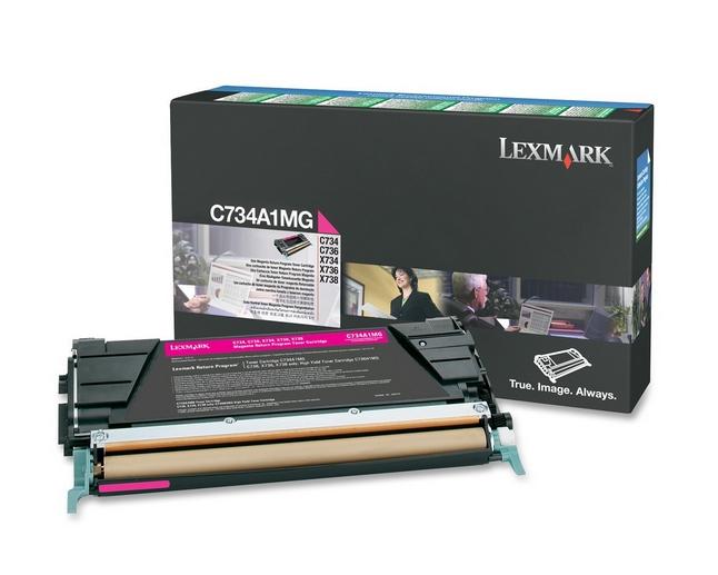 LEXMARK C/X734,746,X738 Mag Rtn 6K Cartrige -( Product Line - Enterprise )- C734A1MG