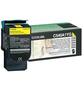 LEXMARK C54x,X54x Yel Rtn 1K Cartrige -( Product Line - Enterprise )- C540A1YG