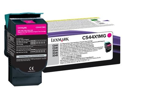 Lexmark C544X1MG cartuccia toner Originale Magenta