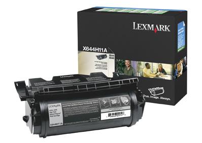 LEXMARK T/X64x Rtn 21K Cartrige -( Product Line - Enterprise )- X644H11E