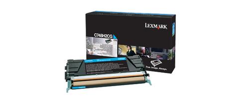 LEXMARK Toner cyan C748